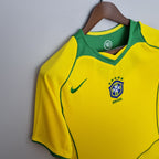 Camiseta retro de local de Brasil 2004