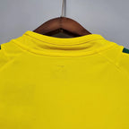 Camiseta retro de Brasil para el Mundial de 2002 local