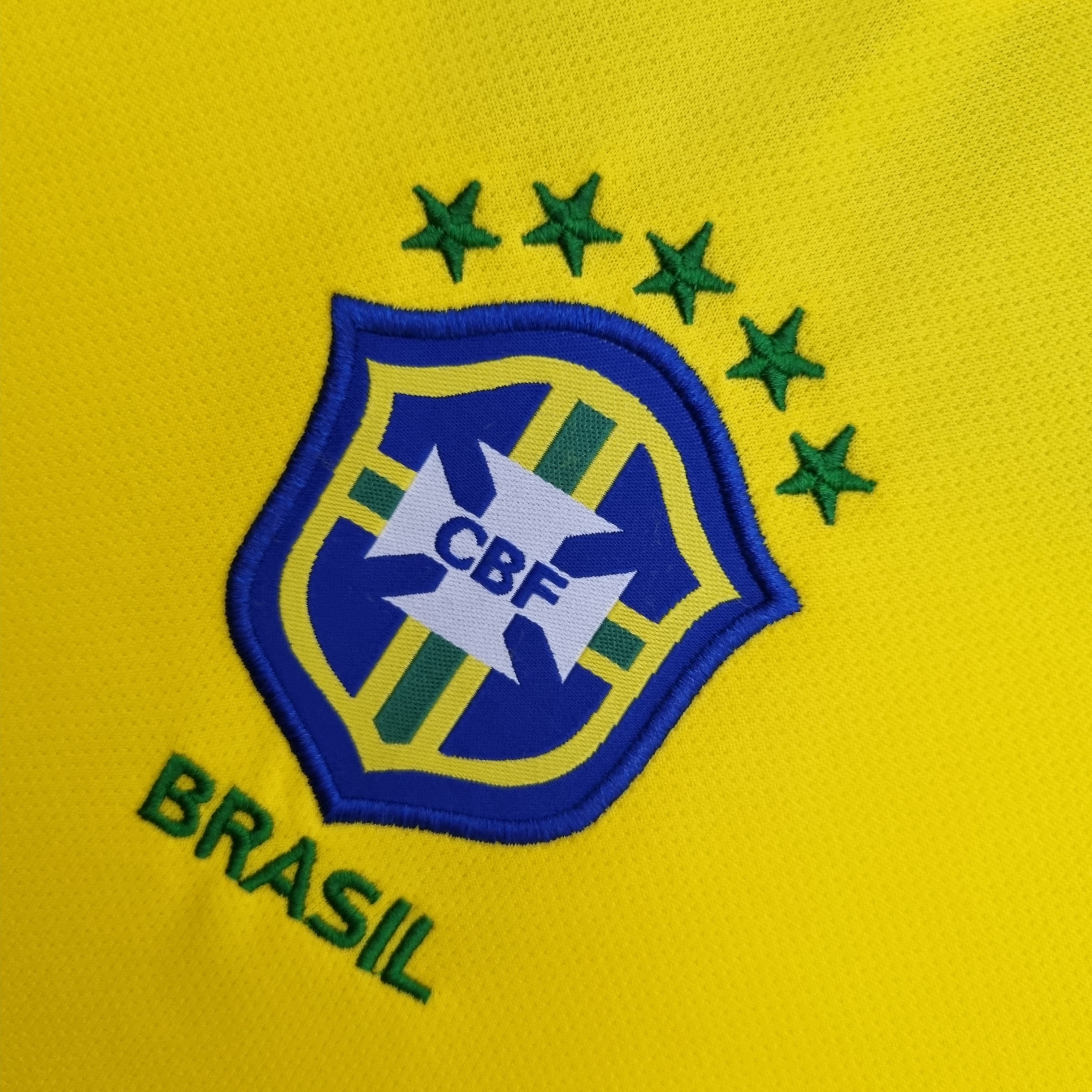 Camiseta retro de local de Brasil 2004