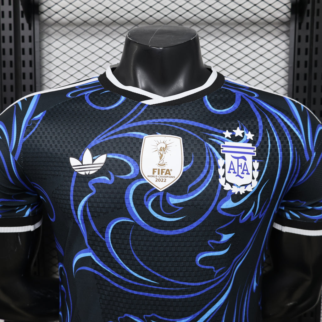 Camiseta de visitante de Argentina VERSION JUGADOR para el Mundial 2026