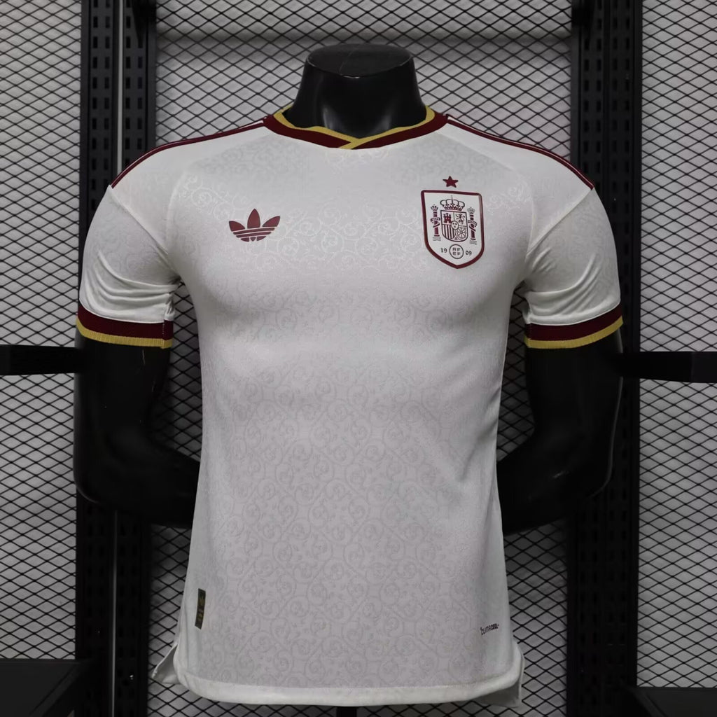 Camiseta de visitante de España VERSION JUGADOR para el Mundial de 2026